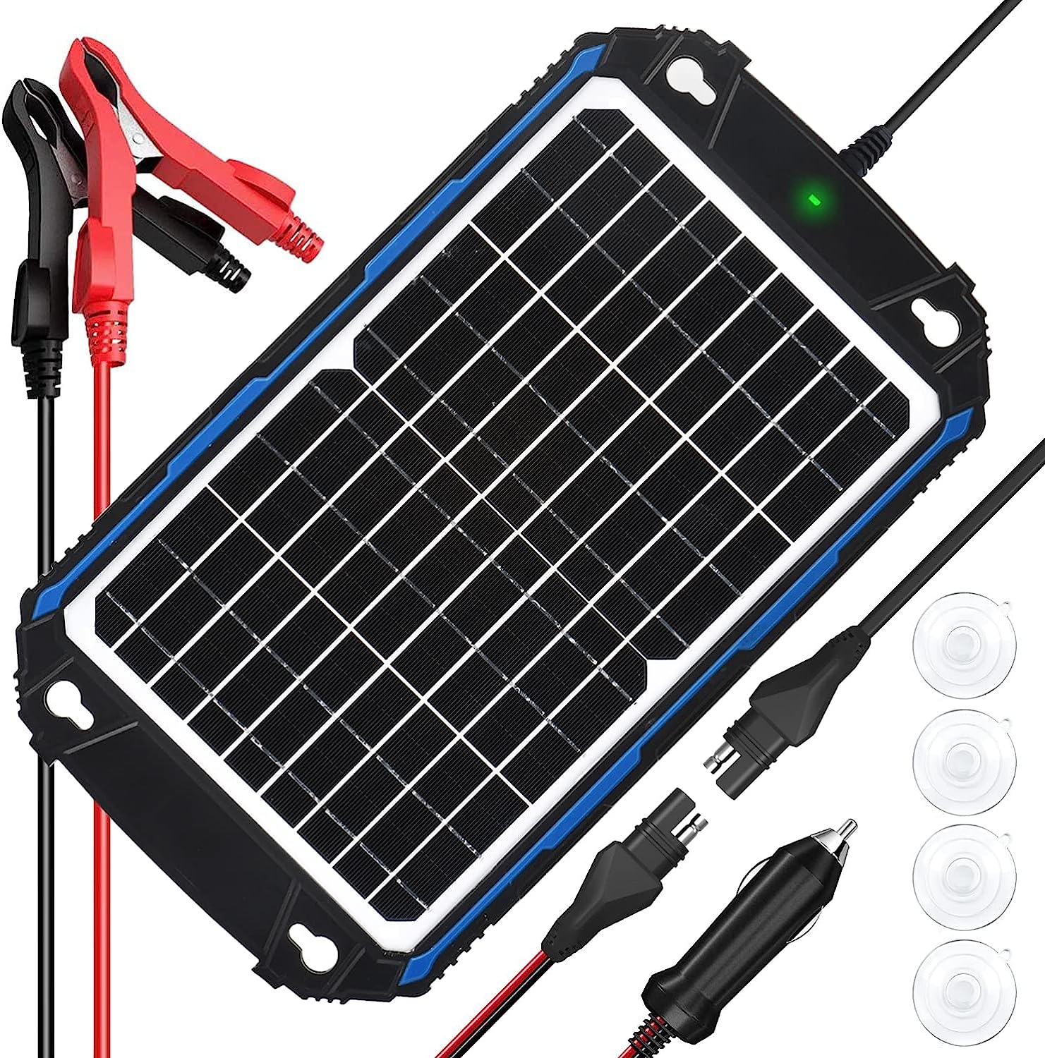 Waterproof 12W 12V Solar Battery Charger & Maintainer Pro Review