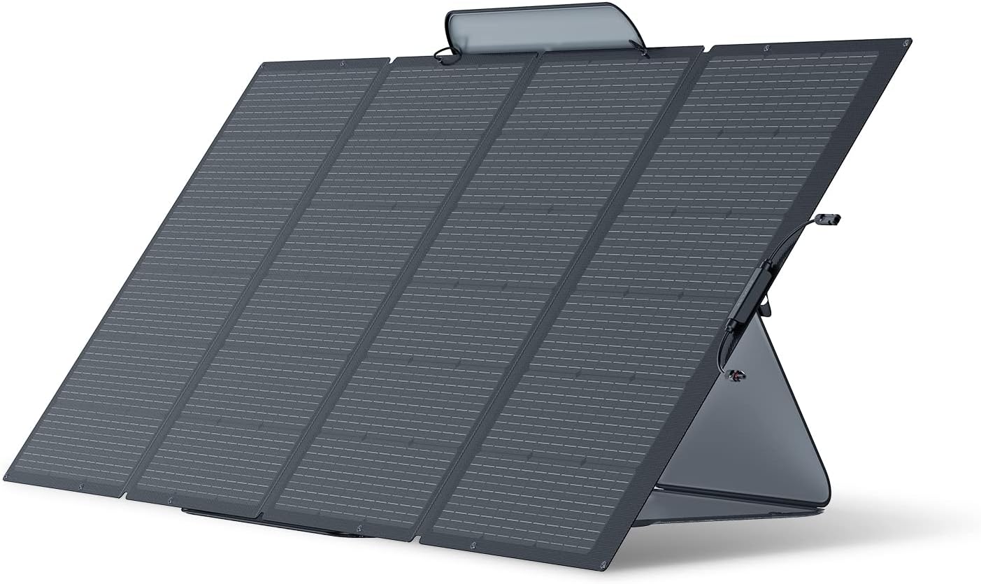 EF ECOFLOW 400W Portable Solar Panel Review - Solar Generators