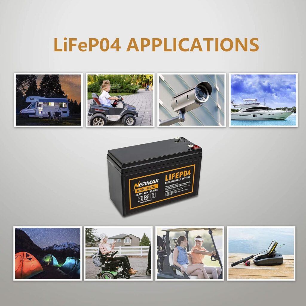 Nermak 12v 7ah 72ah Lithium Lifepo4 Battery Review Solar Generators 9776