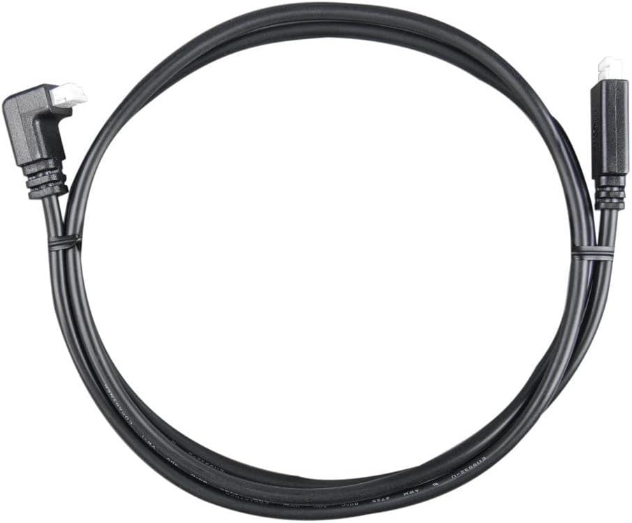 Victron Energy VE.Direct Cable, 9.84 ft (one side Right Angle Connector)