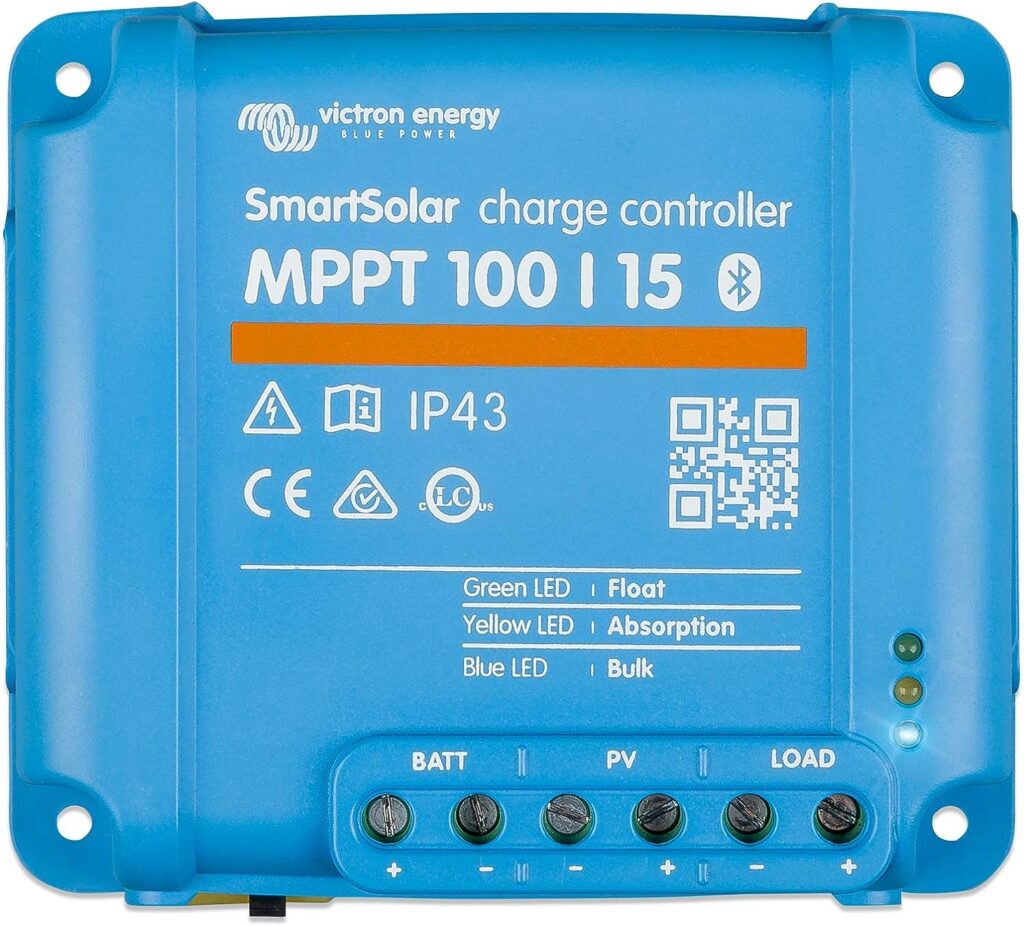 Victron SmartSolar MPPT 100/15 Solar Charge Controller 100V 15A with Bluetooth