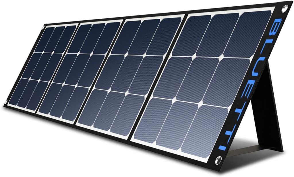 Amazon.com : BLUETTI SP120 120W Solar Panel for AC200P/EB70/AC50S/EB150/EB240 Solar Generator,Portable Foldable Solar Panel for Outdoors Camping Vanlife Off Grid : Patio, Lawn  Garden