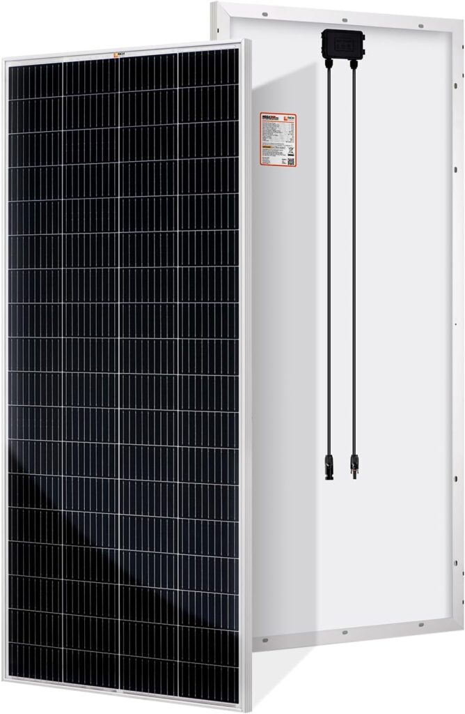 Amazon.com : RICH SOLAR 200 Watt 24 Volt 9BB Cell Monocrystalline Solar Panel High Efficiency Solar Module for RV Trailer Camper Marine Off Grid : Patio, Lawn  Garden