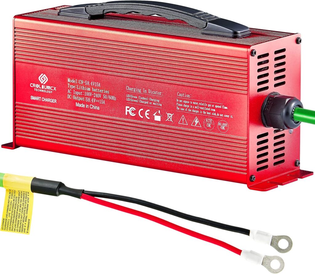 Croliumcx 58.4Volt 15Amp Lithium Battery Charger Review - Solar Generators