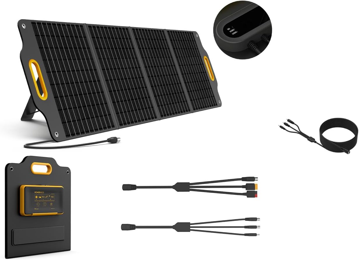 Powerness 120 Watt Solar Panel Review - Solar Generators