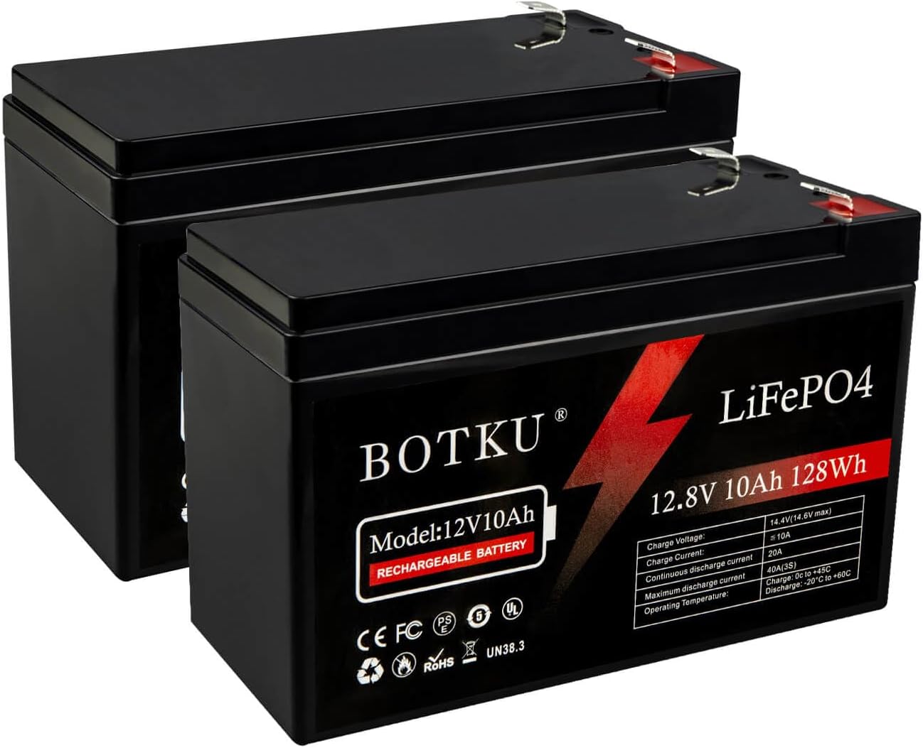 12V 10Ah Lithium LiFePO4 Deep Cycle Battery 2 Pack Review - Solar ...