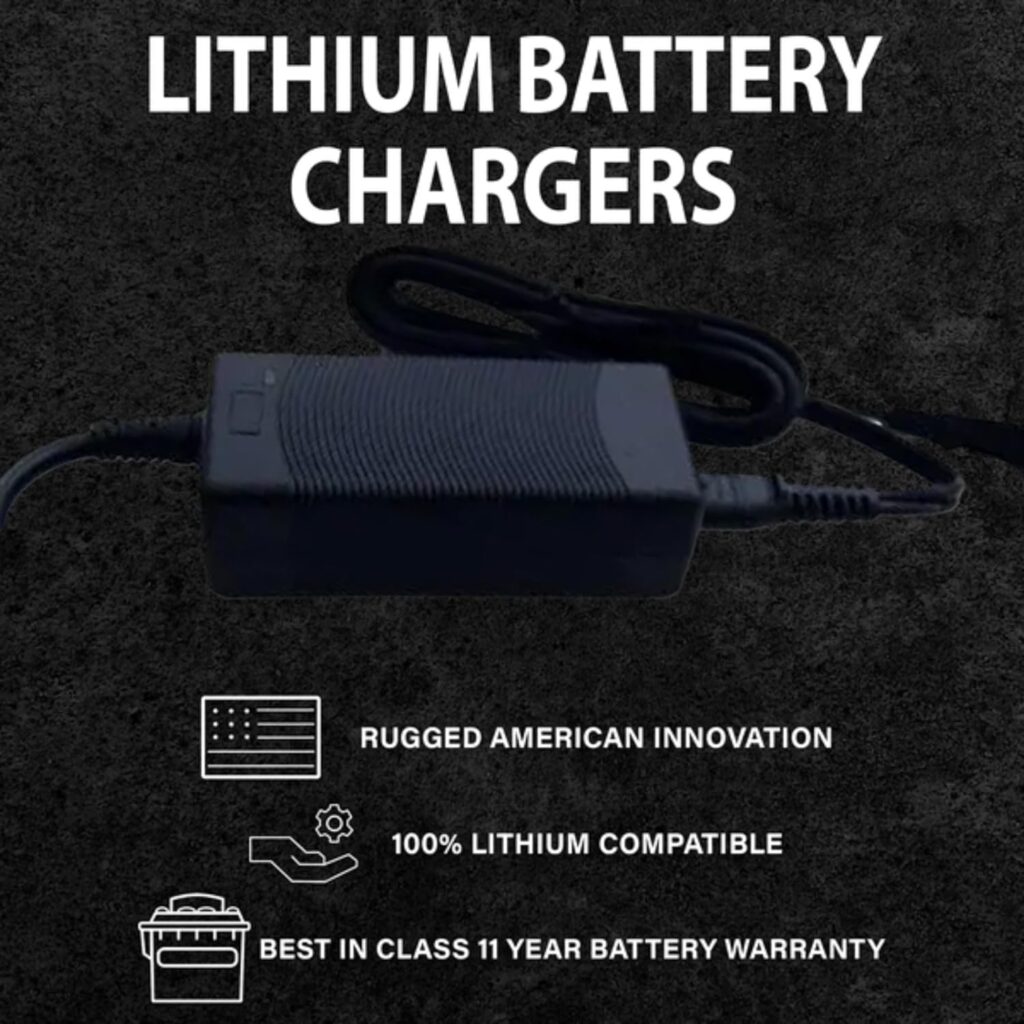 Dakota Lithium - 12V 3 Amp LiFePO4 Deep Cycle Battery Charger - Works with all 12V Dakota Lithium Batteries, Input 100-240 volts, 50/60HZ, Output 14.4 volts 3.0 Amps, Smart BMS Communication - 1 Pack