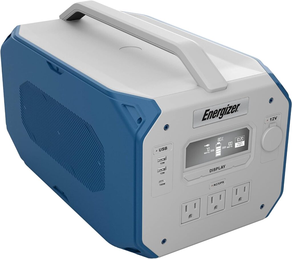 Energizer Ultimate PowerSource Pro Battery Generator - Portable Backup Power for Emergencies, Camping, and On-the-Go